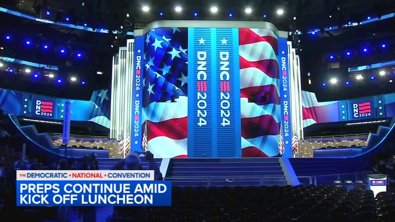 2024 DNC: Pritzker hosts kickoff luncheon as protesters from around the US start arriving in Chicago