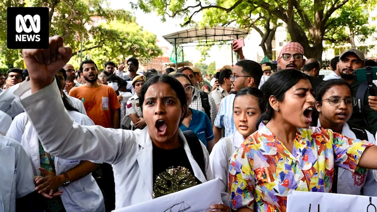 Doctors start 24-hour shut down in India as protests continue over murdered medic