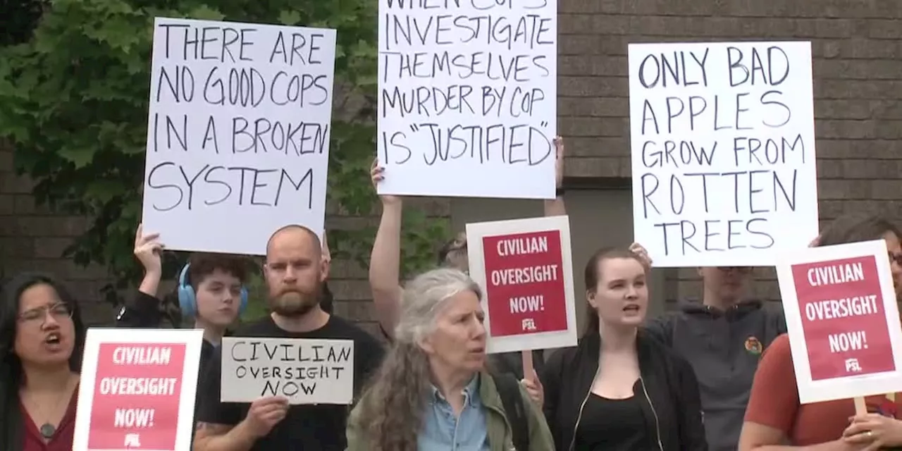 Protest and vigil following sixth officer-involved shooting in Anchorage