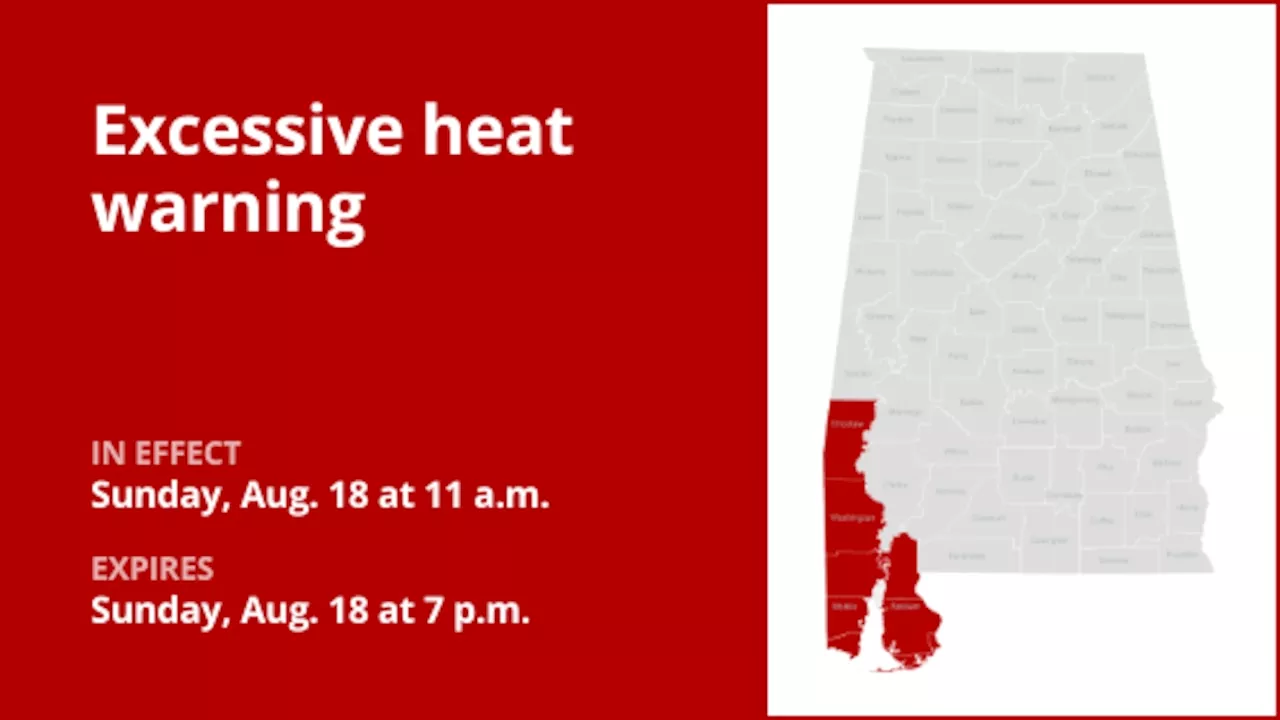 Anticipate heat index values up to 114 degrees on Sunday