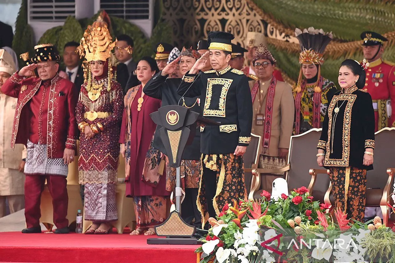 Presiden terpilih Prabowo hadiri Upacara HUT RI di IKN