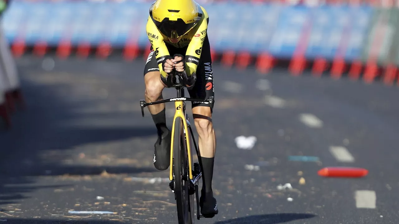 American Brandon McNulty wins individual time trial in opening stage of the Spanish Vuelta