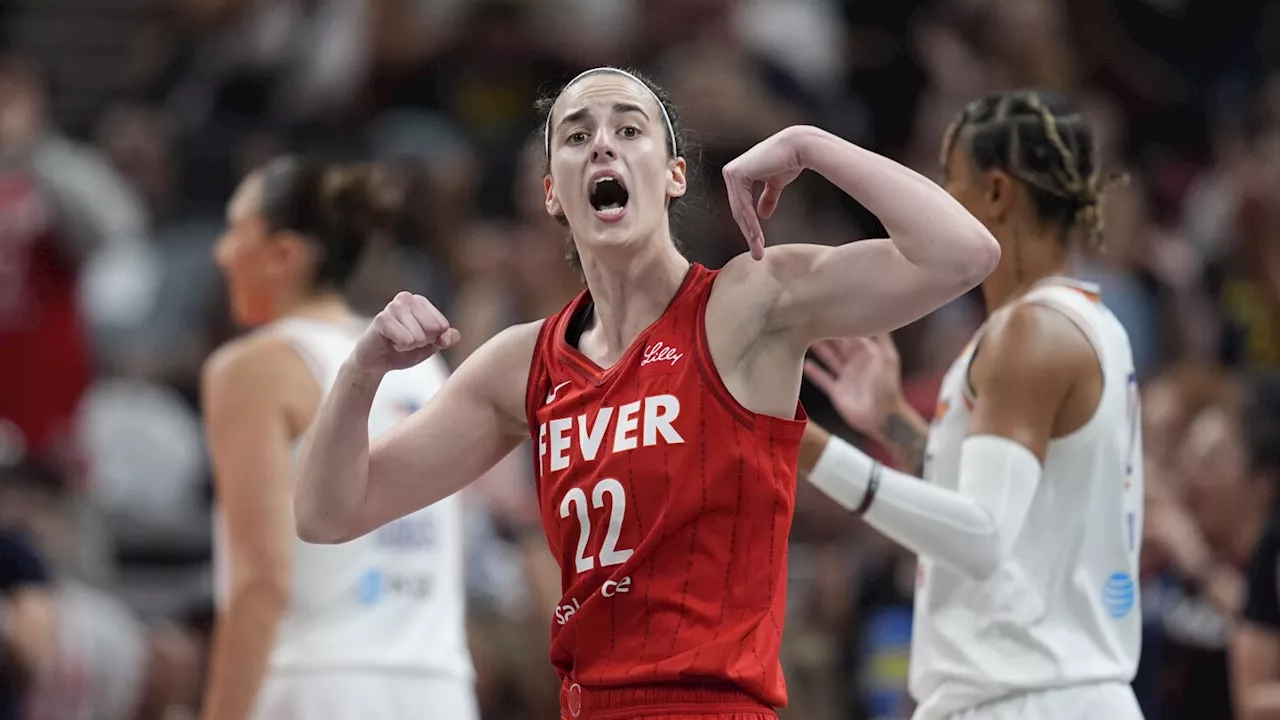 Caitlin Clark scores 29 to help Fever fend off furious Mercury rally in 98-89 win