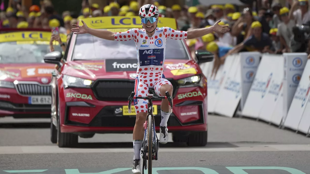 Ghekiere dominates climb to win the 7th stage in women’s Tour de France