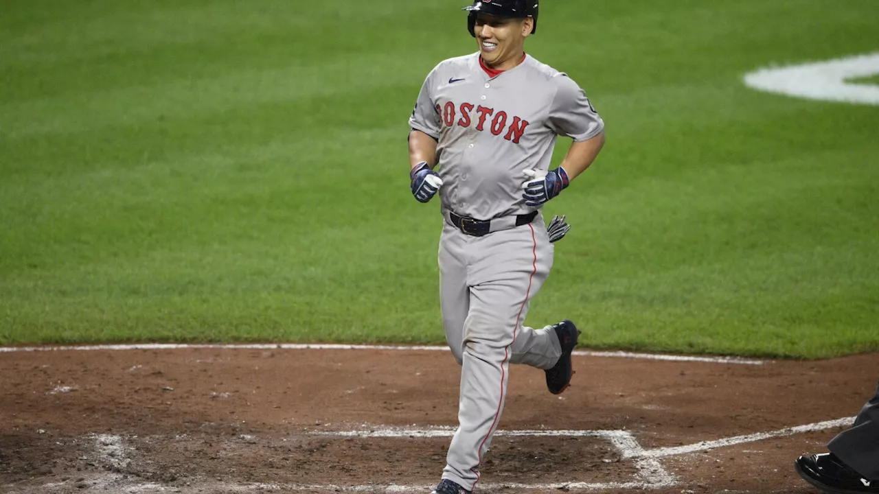 Masataka Yoshida homers and has 4 RBIs, Red Sox outlast Orioles 12-10