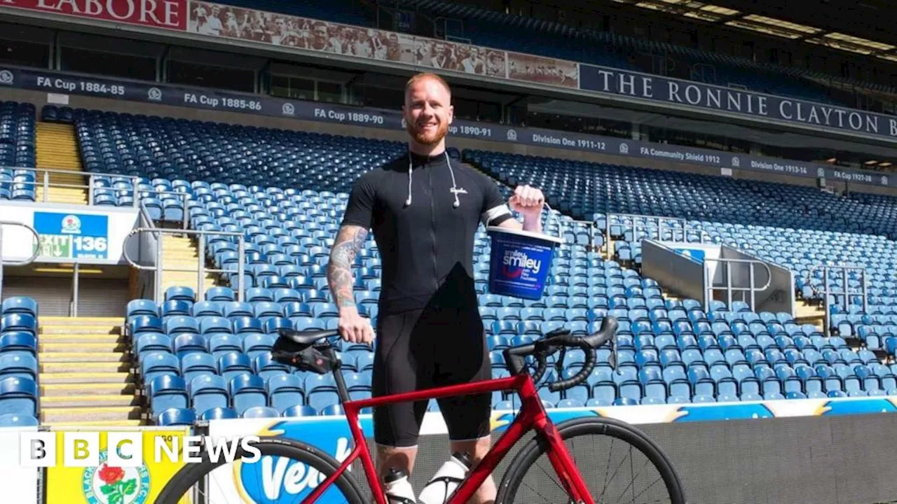 Blackburn Rovers fan vows to cycle to away games for charity