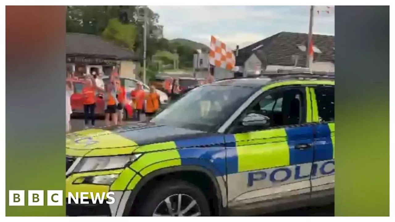 Armagh video: Criminal probe into officers who celebrated win