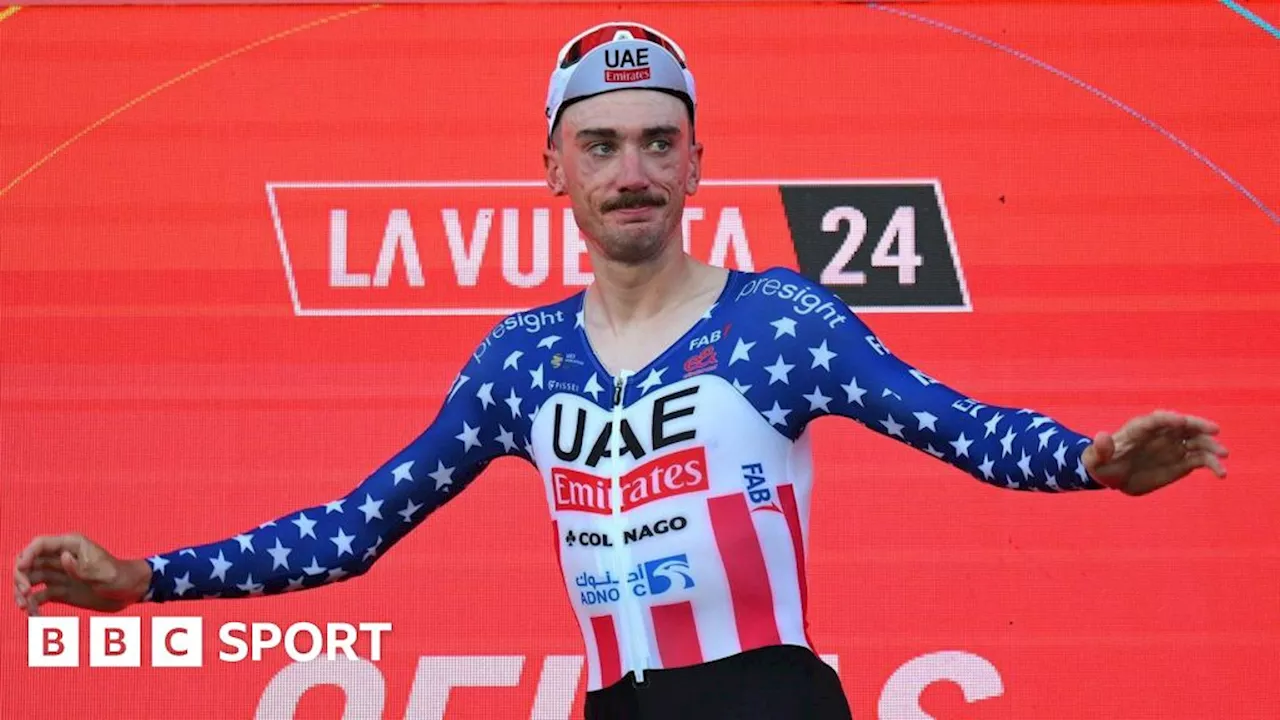 Vuelta a Espana 2024: American Brandon McNulty wins opening stage time trial