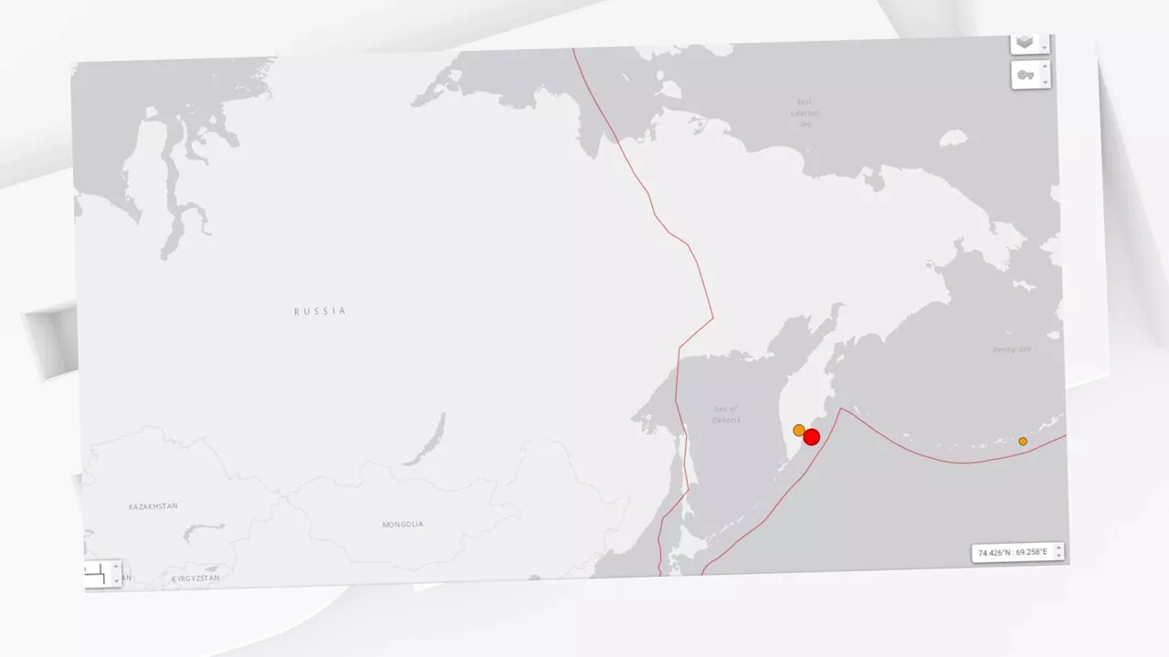 Un séisme de magnitude 7 enregistré au large de la Russie, l'alerte au tsunami levée