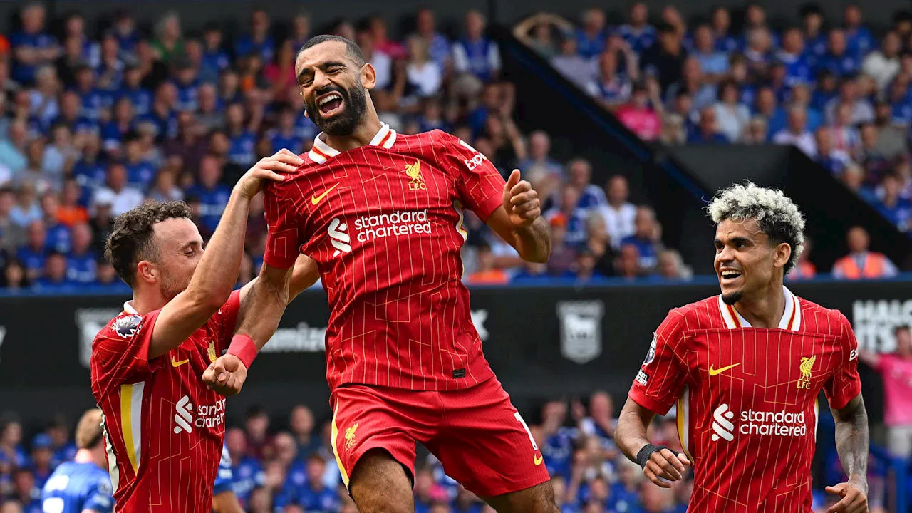 FC Liverpool: Salah trifft beim 2:0 gegen Ipswich wie unter Klopp!