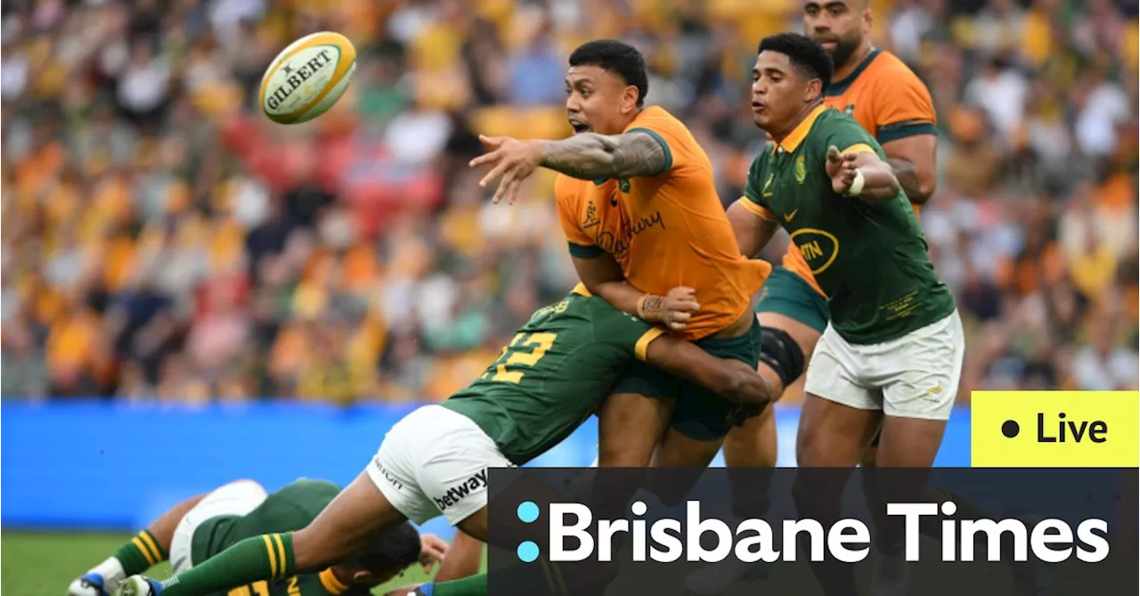 Rugby Championship 2024 LIVE: Wallabies face Springboks in Perth