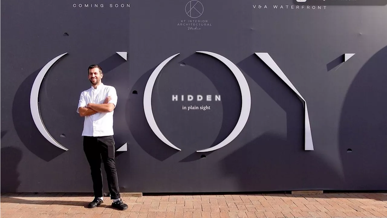 Acclaimed chef readies to unveil new Cape Town hotspot this September