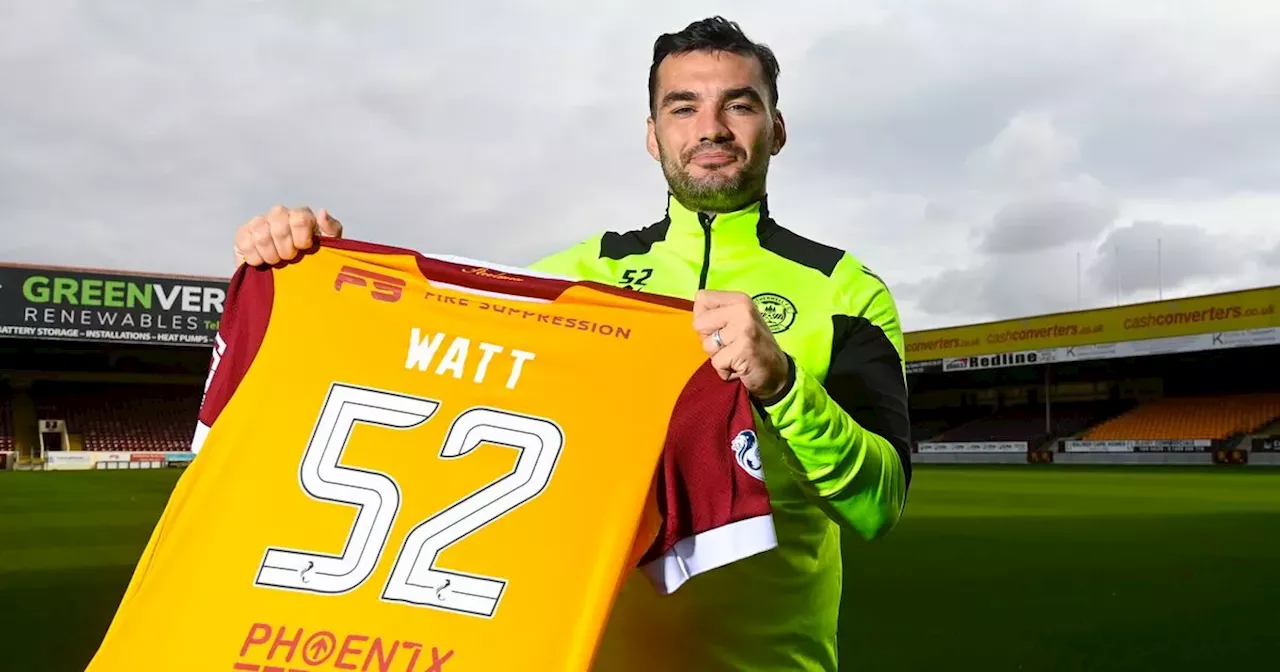 Motherwell loan signing Tony Watt: I've got some making up to do to fans