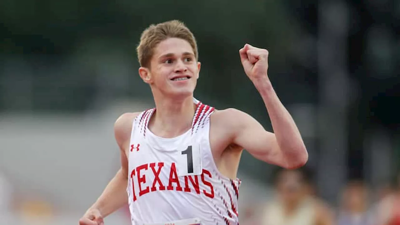 Justin Northwest's 800-meter talent Cooper Lutkenhaus ahead of schedule