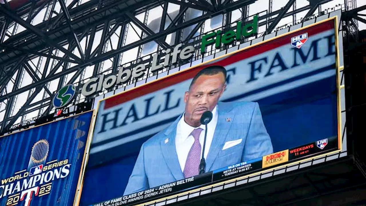 Rangers will honor Adrian Beltre with Hall of Fame exhibit