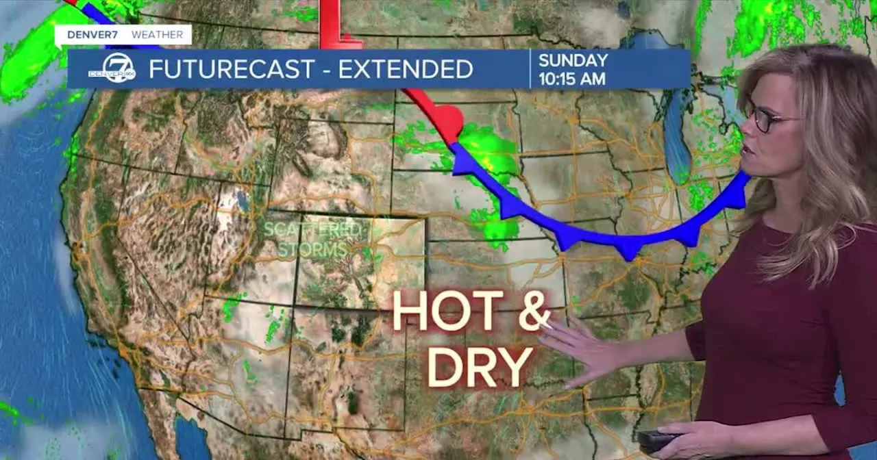 A record tied on Saturday, more heat ahead the next few days