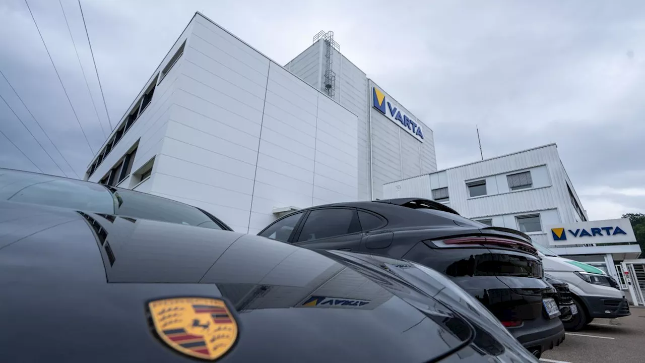 Sanierungsplan für Batteriekonzern: Porsche steigt mit 30 Millionen Euro bei Varta ein