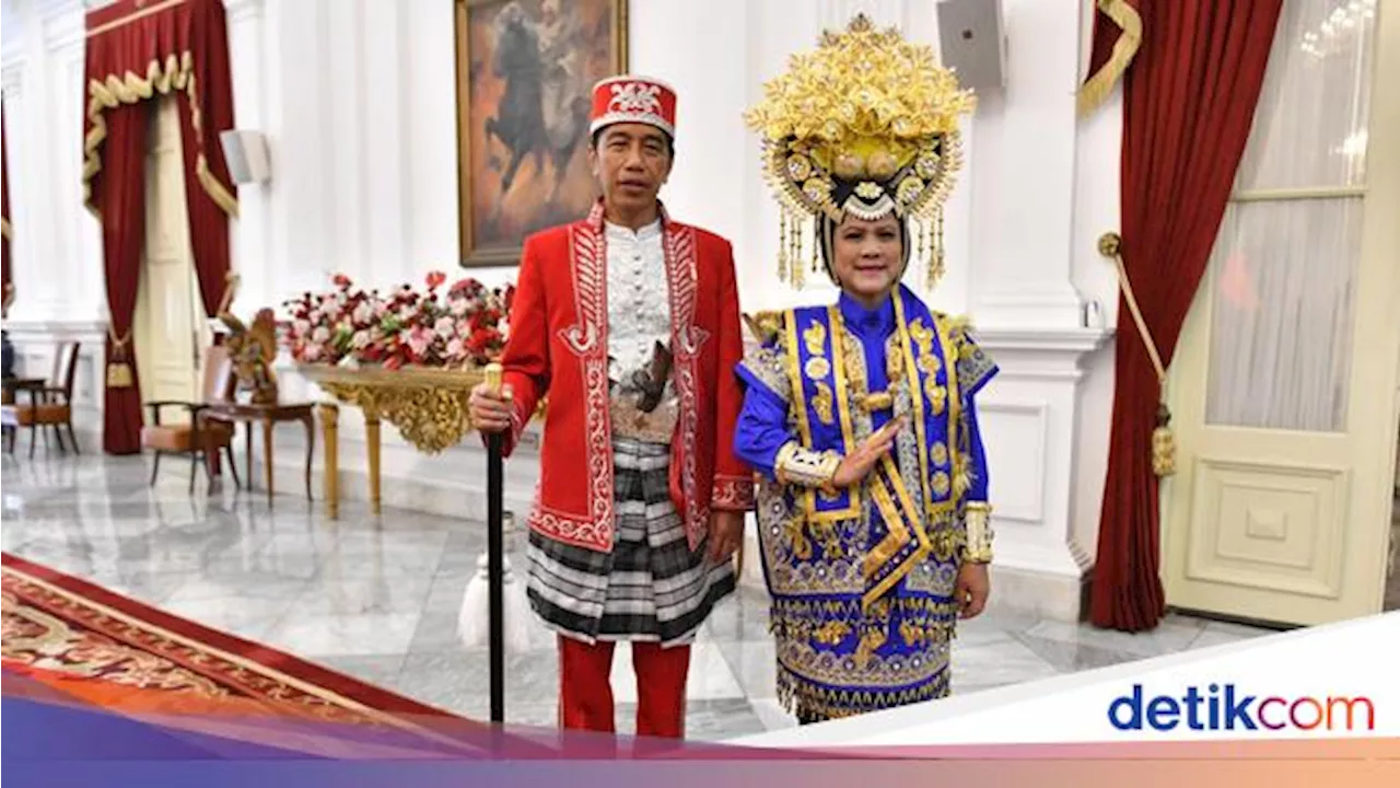 Deretan Baju Adat Presiden Jokowi di Upacara HUT RI dari Tahun ke Tahun