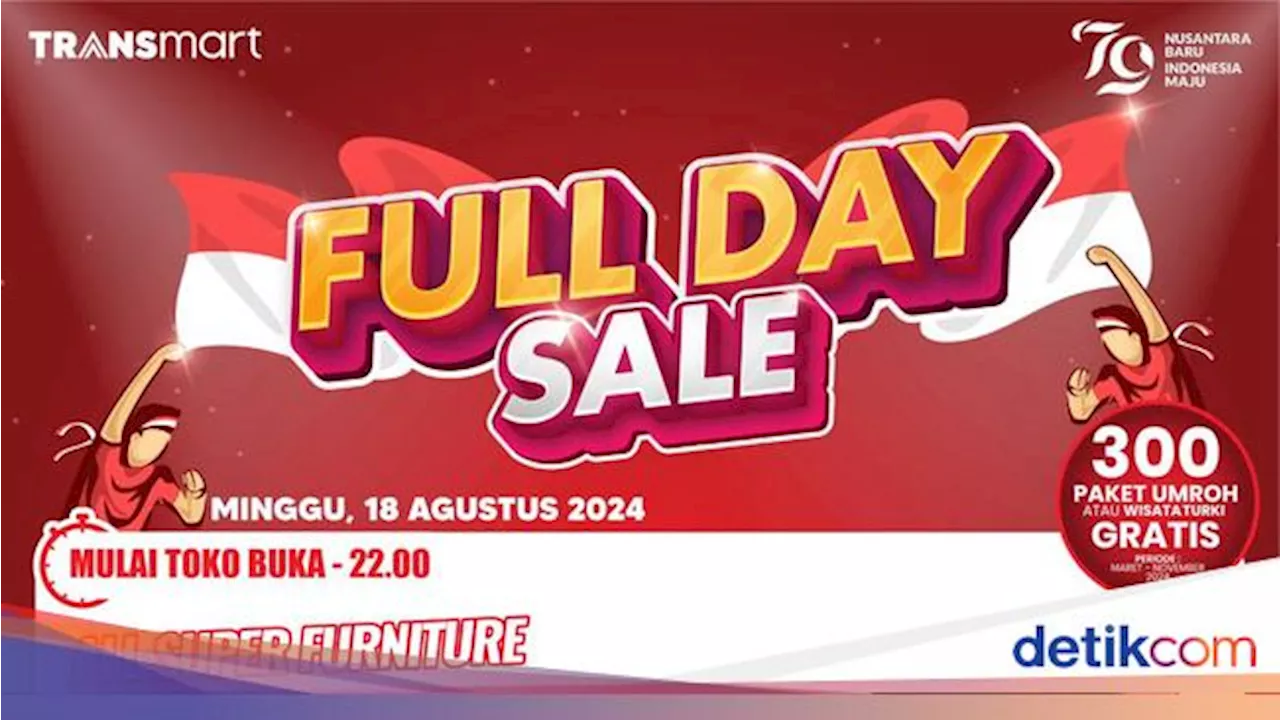 Beli Lemari di Transmart Full Day Sale Diskon hingga Rp 1,5 juta