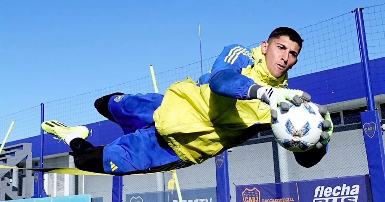 Con Brey en el arco, el equipo de Boca para el clásico con San Lorenzo