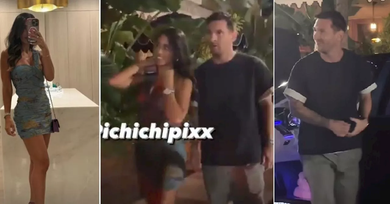 Video: Lionel Messi y Antonela y una salida especial en Miami