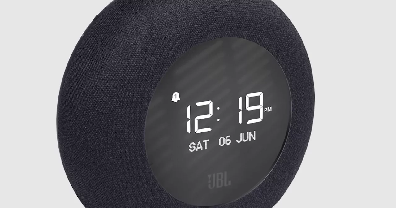 This JBL Bluetooth speaker and alarm clock is down to $32 from $120