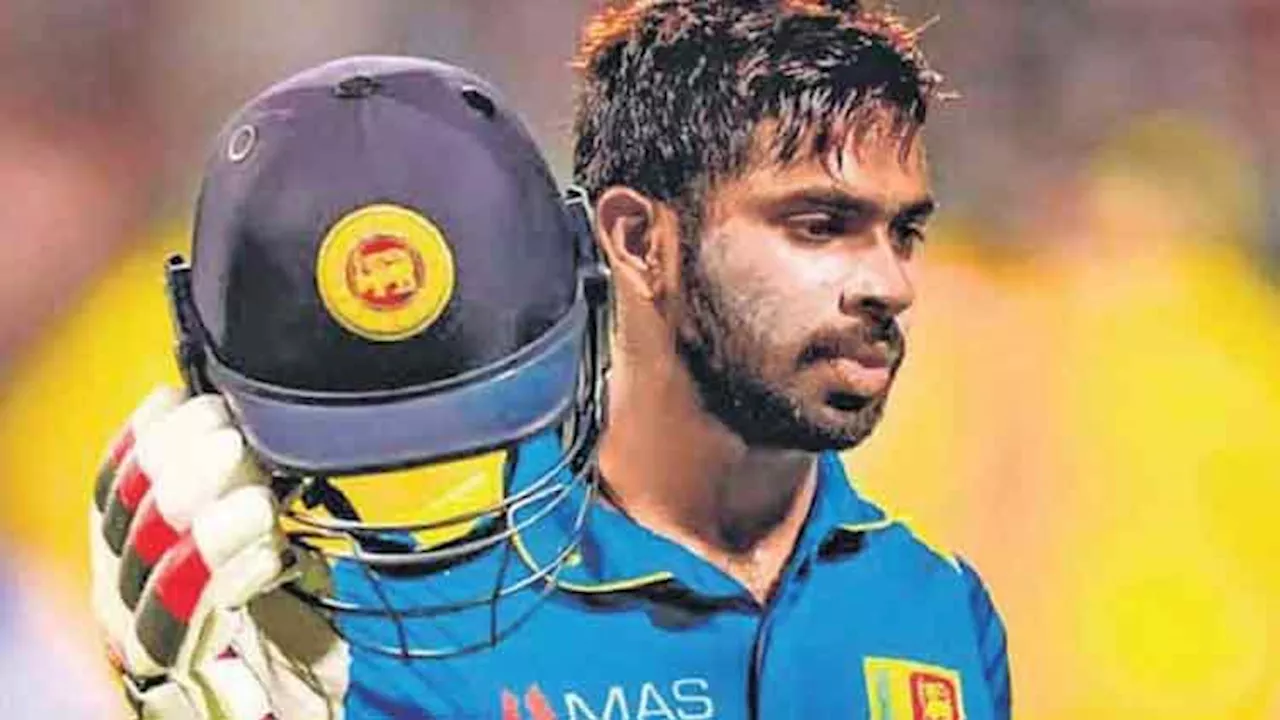 Sri Lanka's Dickwella suspended for doping violation