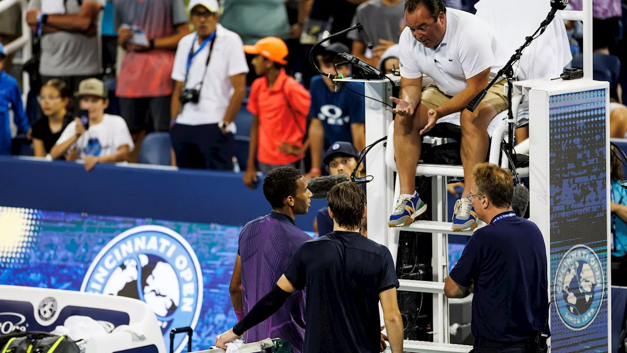 ATP Cincinnati: Kontroverse um Félix Auger-Aliassime und Jack Draper bei Matchball - Fehlentscheidung des Umpires