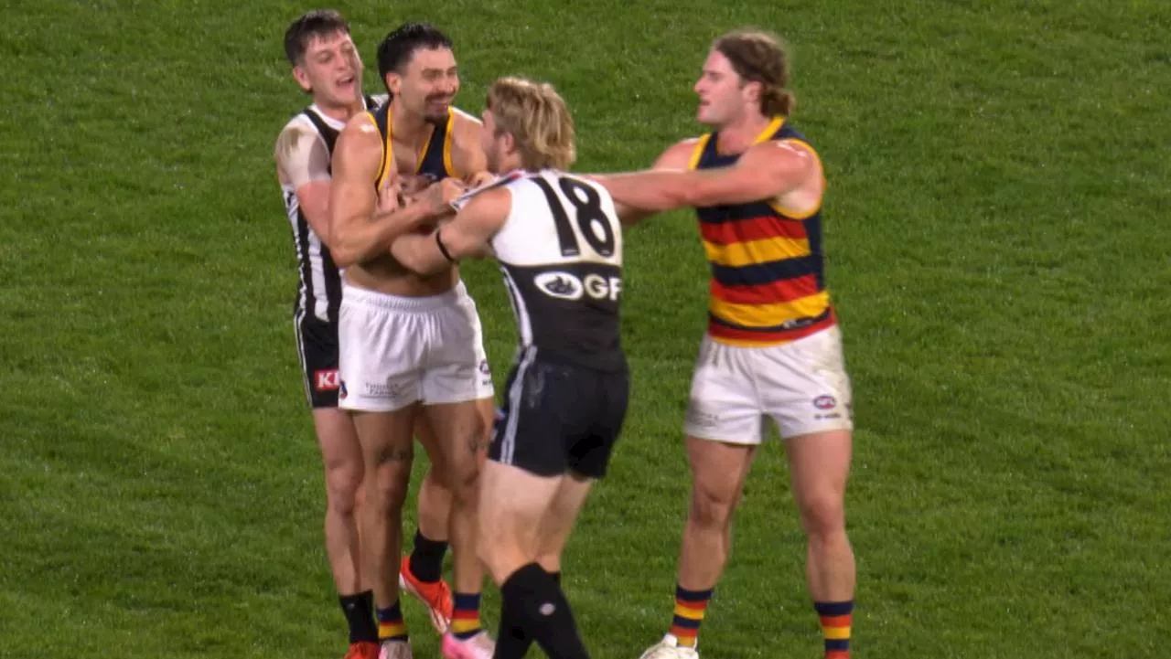 LIVE: Port ‘targeting’ star, Crow cops brutal response in spicy start to fiery Showdown