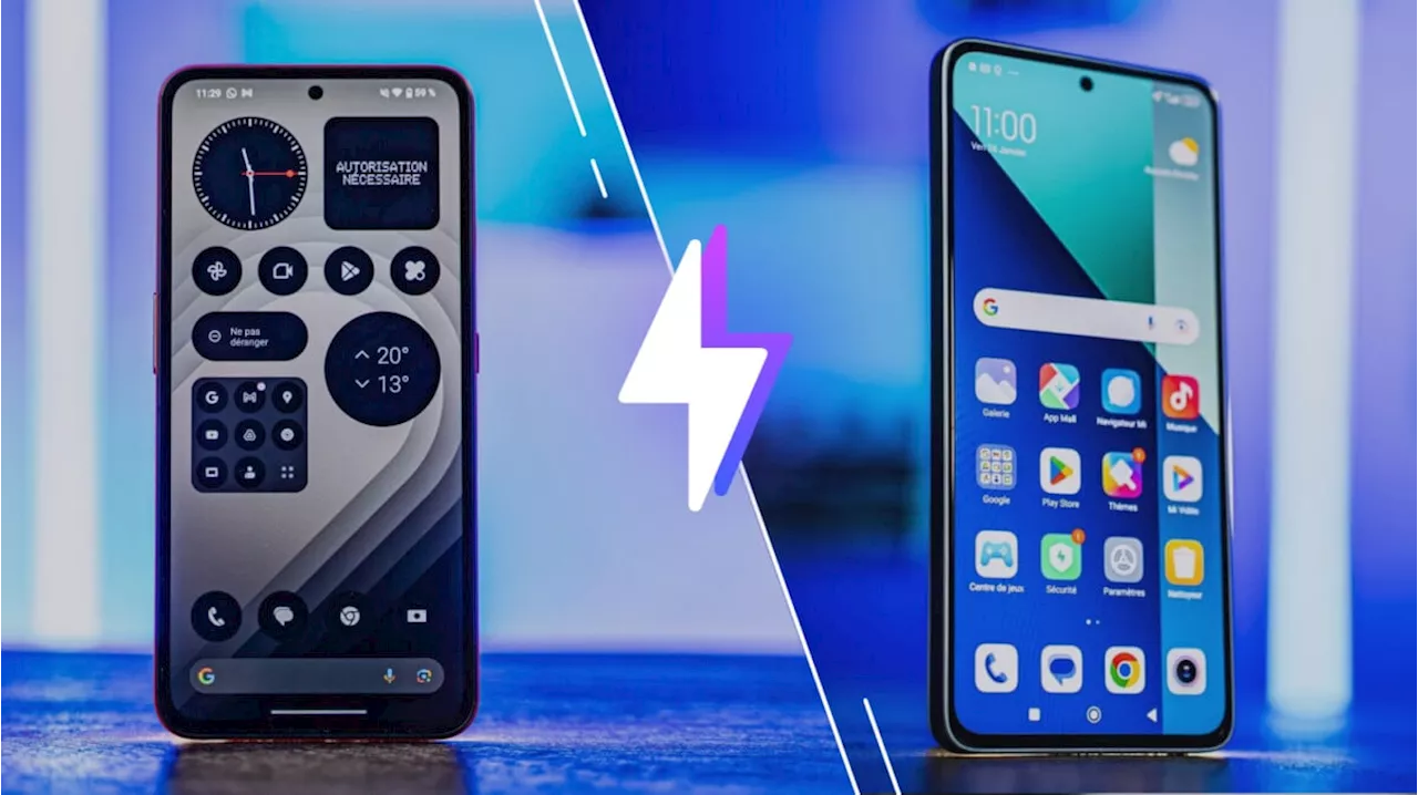 Nothing CMF Phone 1 vs Xiaomi Redmi Note 13 4G : comment choisir le meilleur smartphone ?