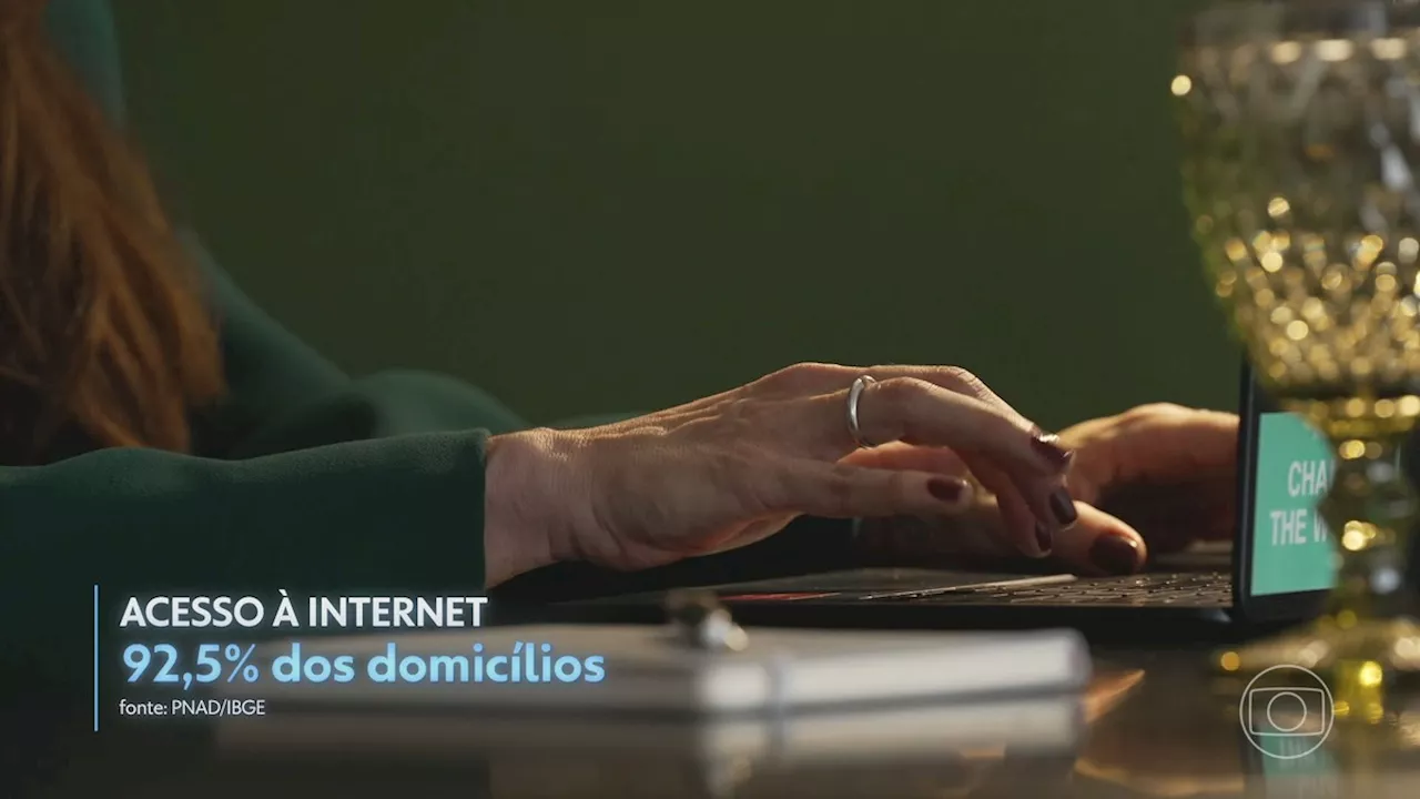 Aumenta o uso da internet entre brasileiros com 60 anos ou mais