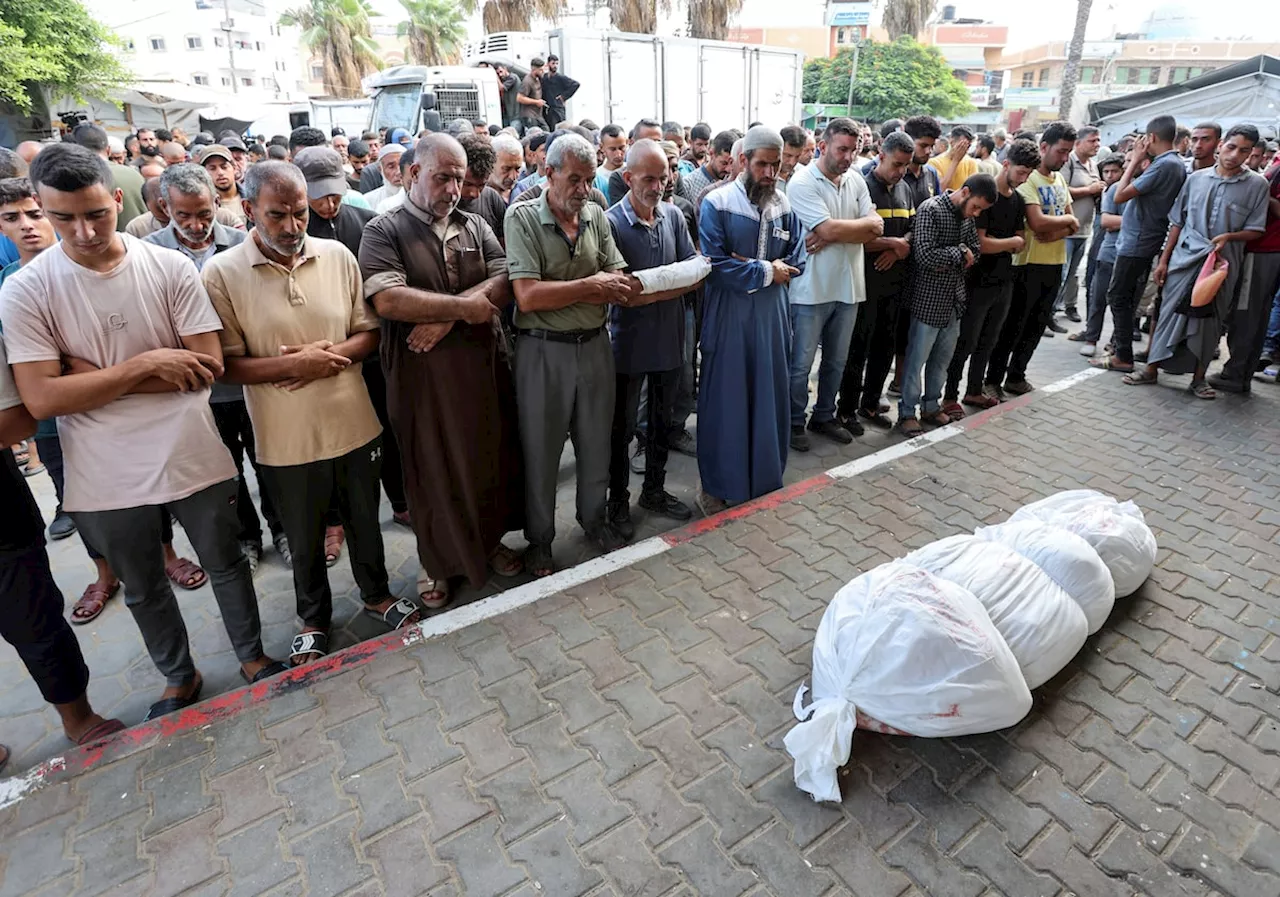 At least 17 Palestinians killed in Israeli strike in central Gaza, health officials say