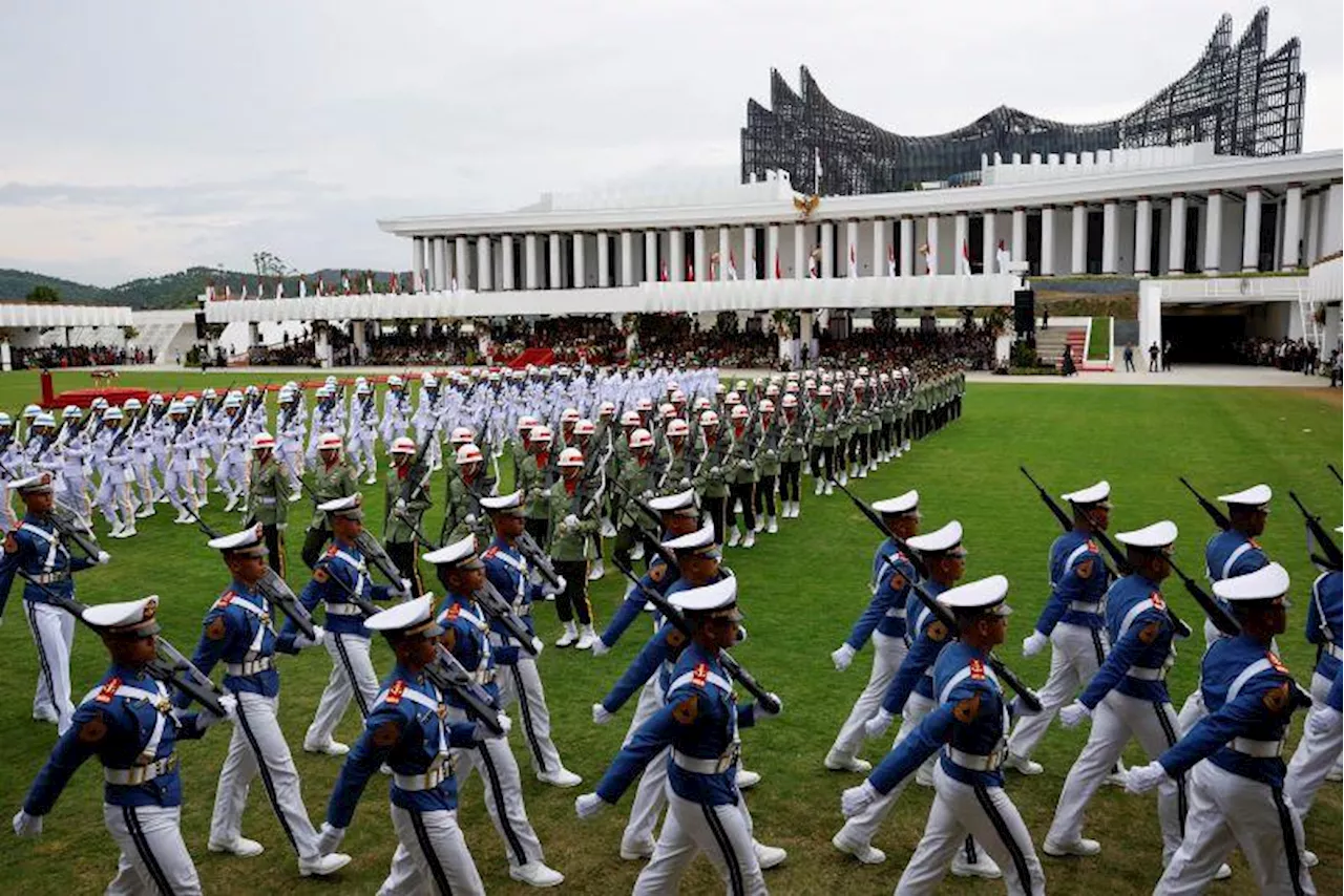 Indonesia holds curtailed Independence Day event in troubled new capital