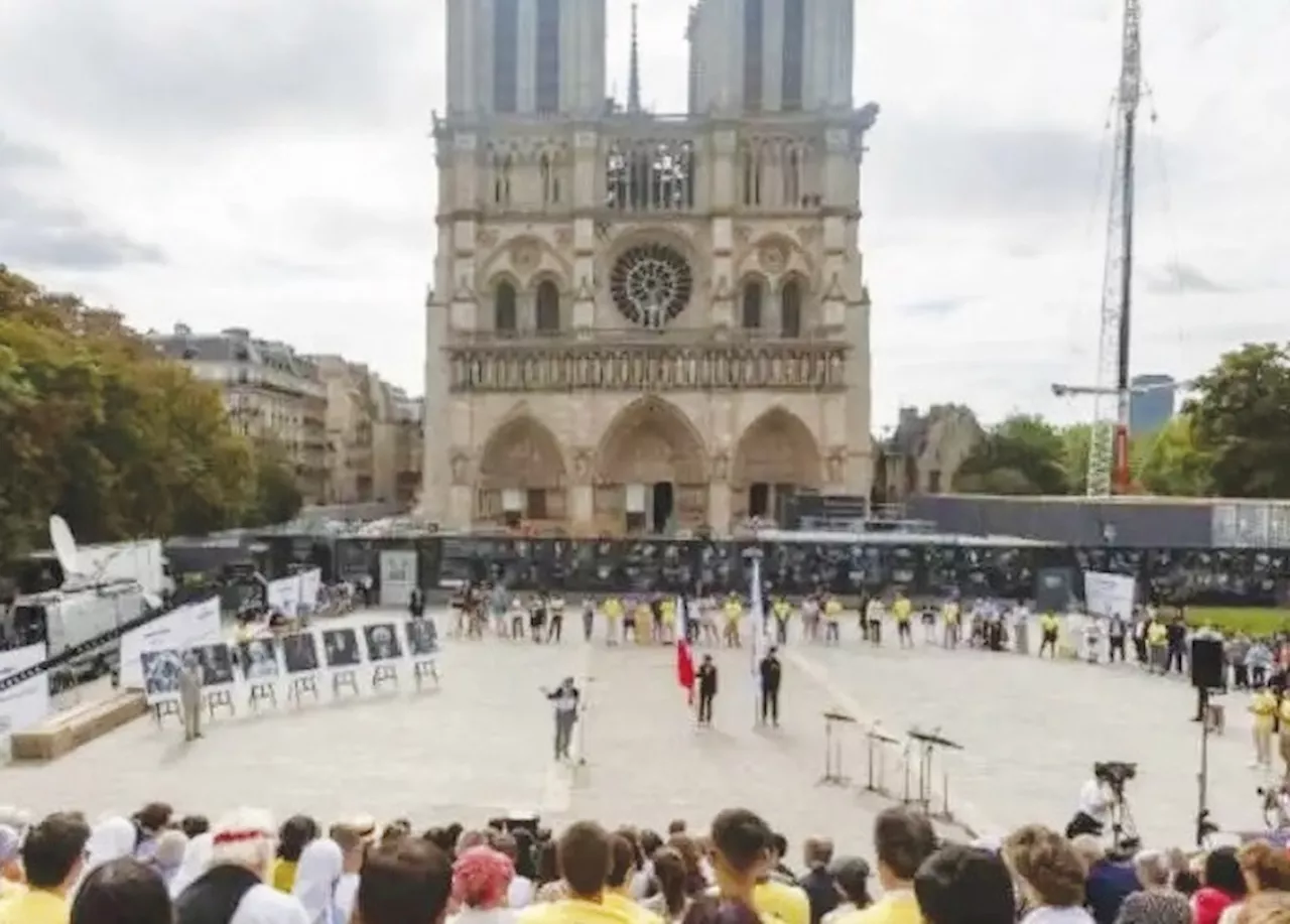 Lima perwakilan agama besar dunia bertemu di Katedral Paris