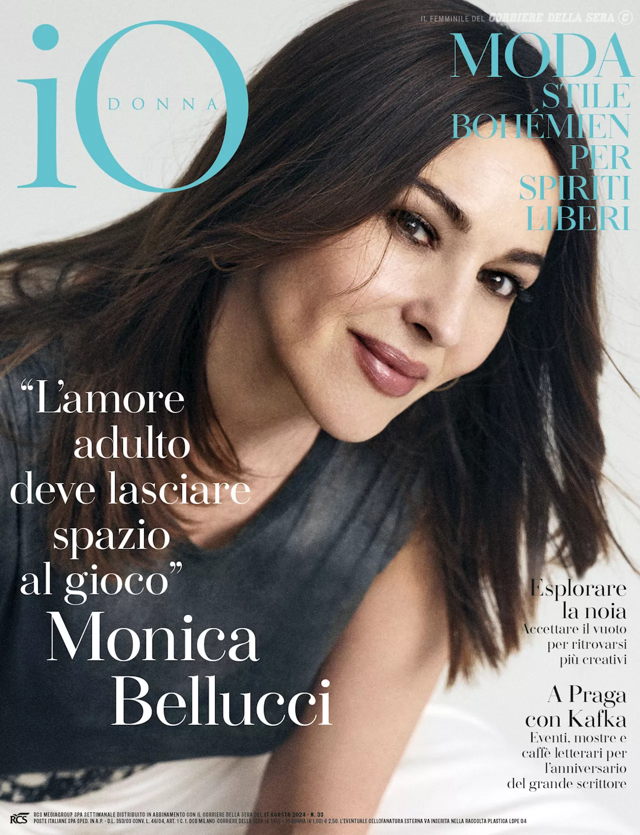 Monica Bellucci: «Innamorarsi alla mia età»