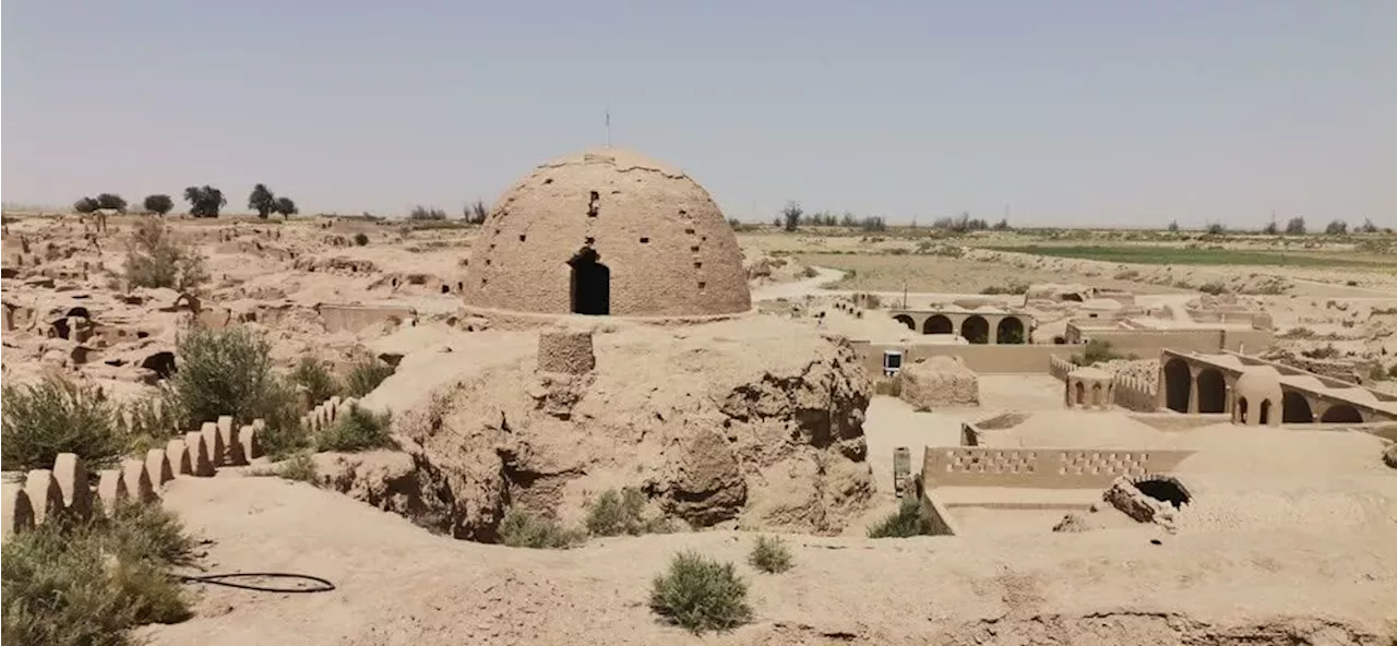 آغاز مرمت آب انبار تاریخی روستای کریت طبس