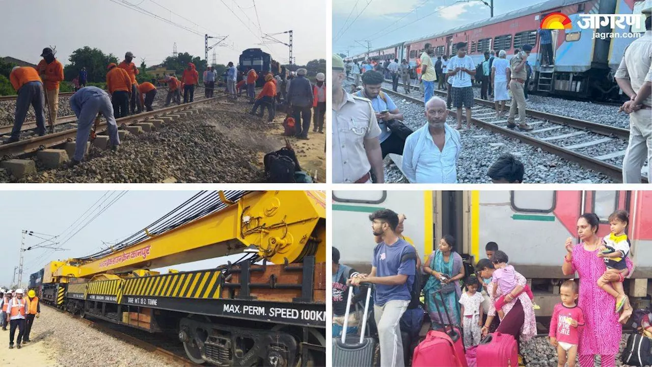 Sabarmati Express Derail: कानपुर ट्रेन हादसे से जुड़ी 10 तस्‍वीरों में देखिए पूरी कहानी