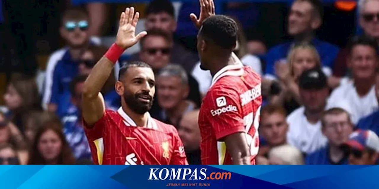 Hasil Ipswich Vs Liverpool 0-2, Rekor Mo Salah Jadi Awal Era Arne Slot