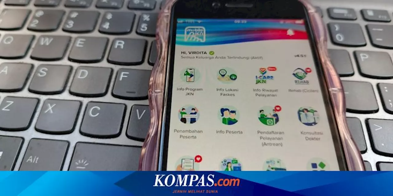 Cara Daftar Antrean BPJS Kesehatan secara 'Online', Lewat Aplikasi Mobile JKN dan Website