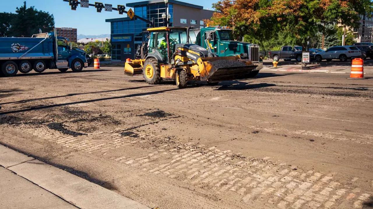 A piece of Salt Lake City street history resurfaces during construction project