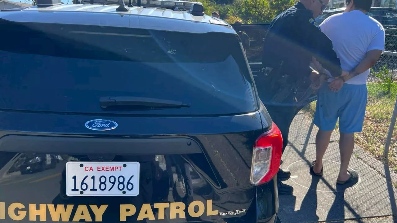 Road rage pictures lead to arrest in Santa Rosa, Highway Patrol says