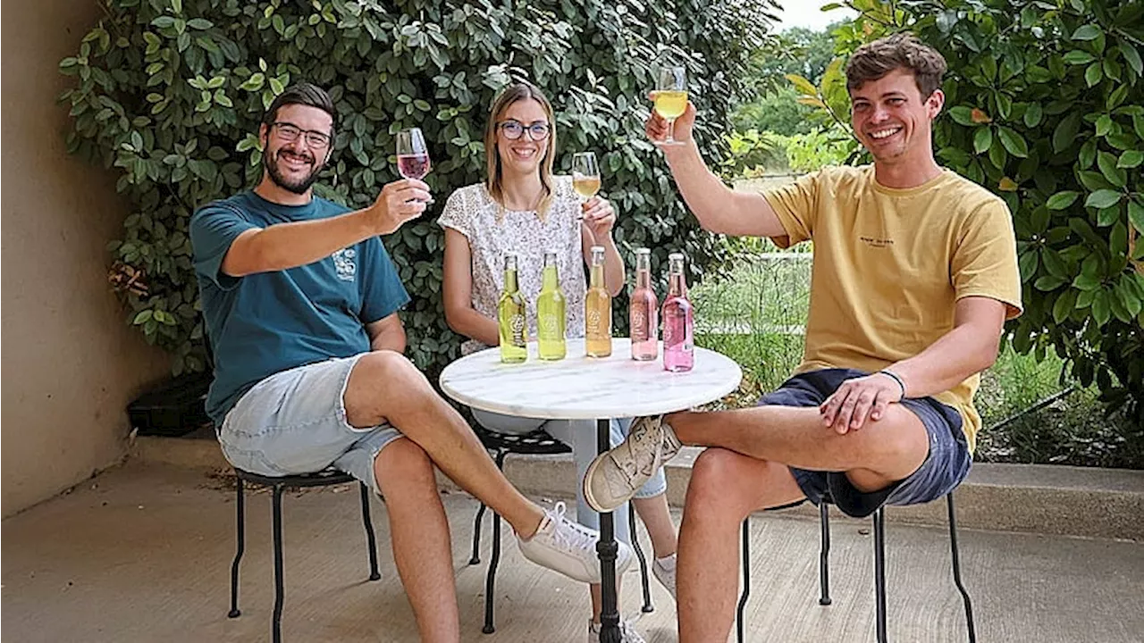 Avec les Bulleurs du Sud, trois copains font pétiller l'été à Saint-Laurent-des-Arbres