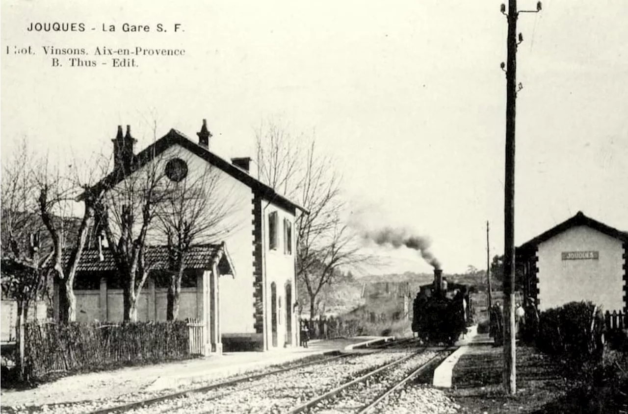 Pays d'Aix : le train à vapeur qui traversait les villages du canton