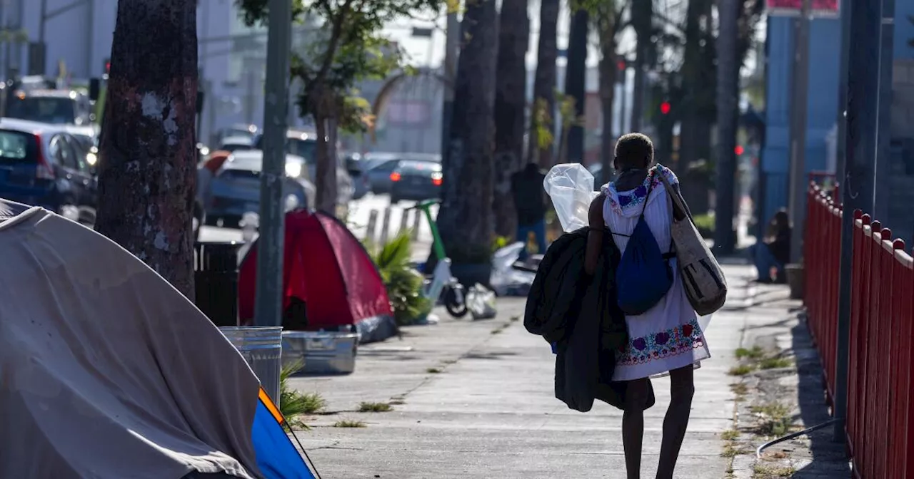 Los Angeles County voters are lukewarm on tax hike for homeless services, poll says