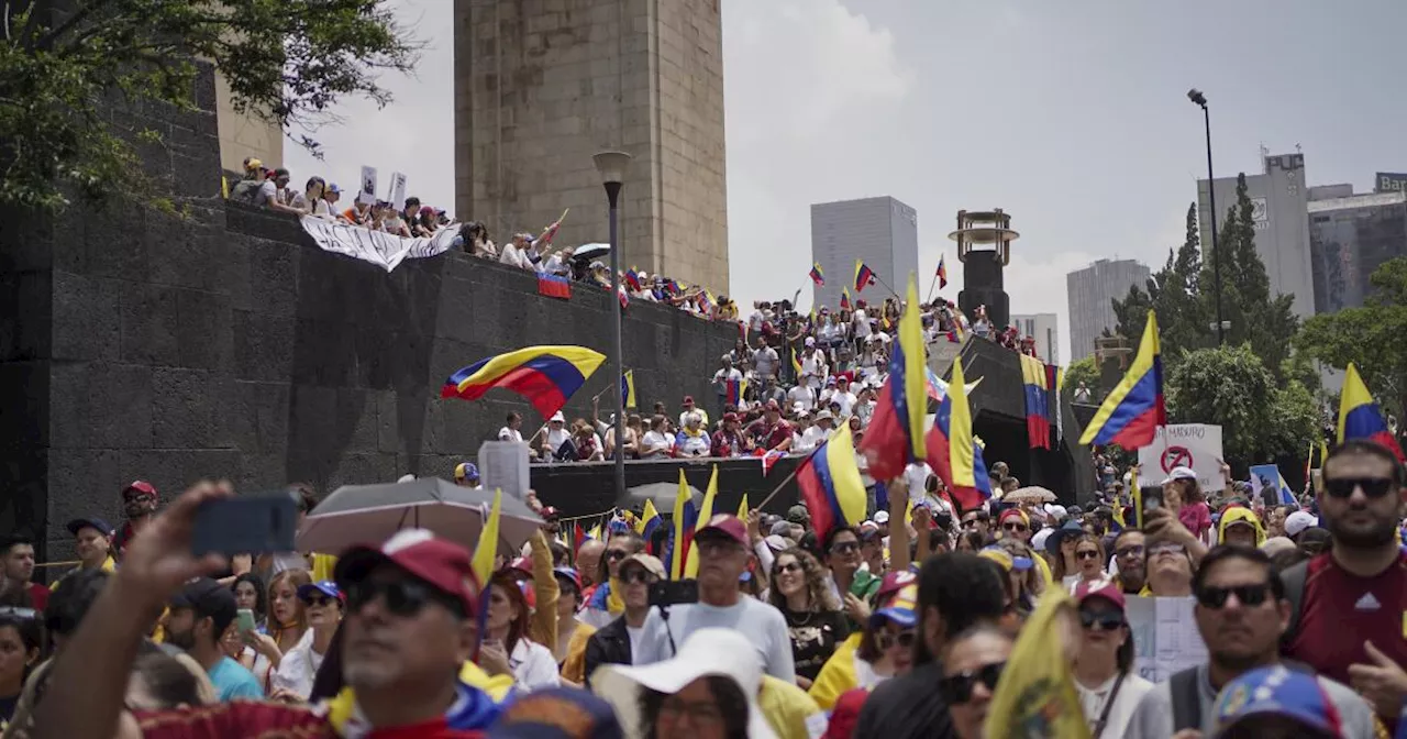 Venezuelans in Caracas and across the world demonstrate to defend opposition’s victory claim