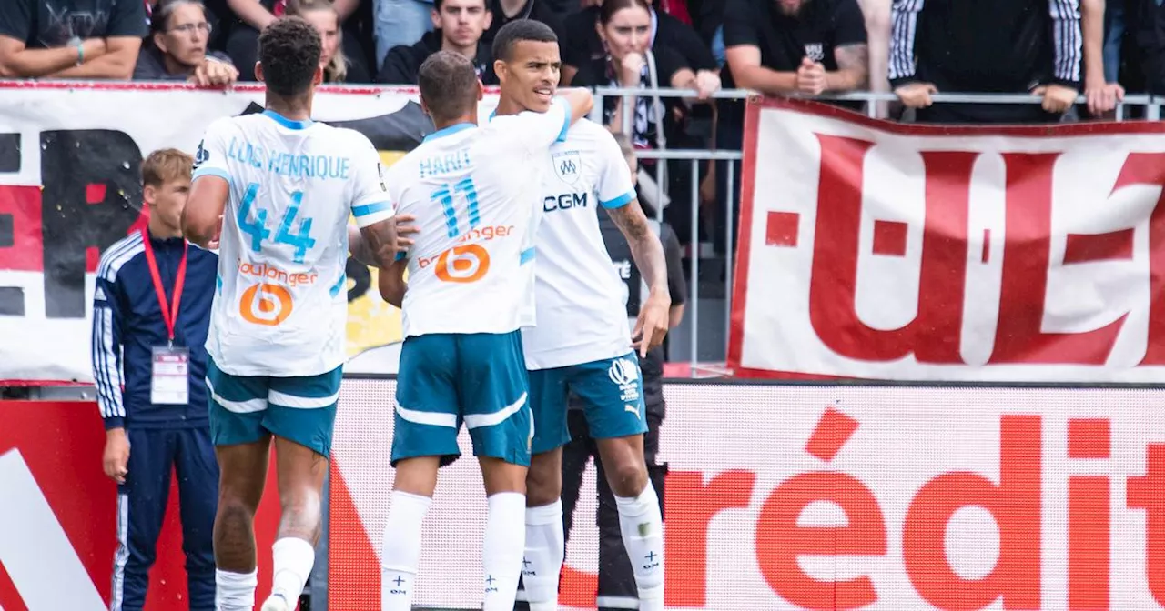 Ligue 1 : l'OM écrase Brest avec un Greenwood en grande forme