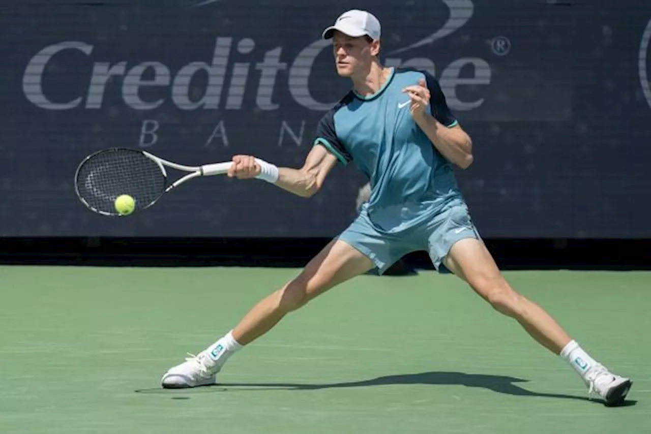 Jannik Sinner malmené par Andrey Rublev mais qualifié pour les demi-finales à Cincinnati