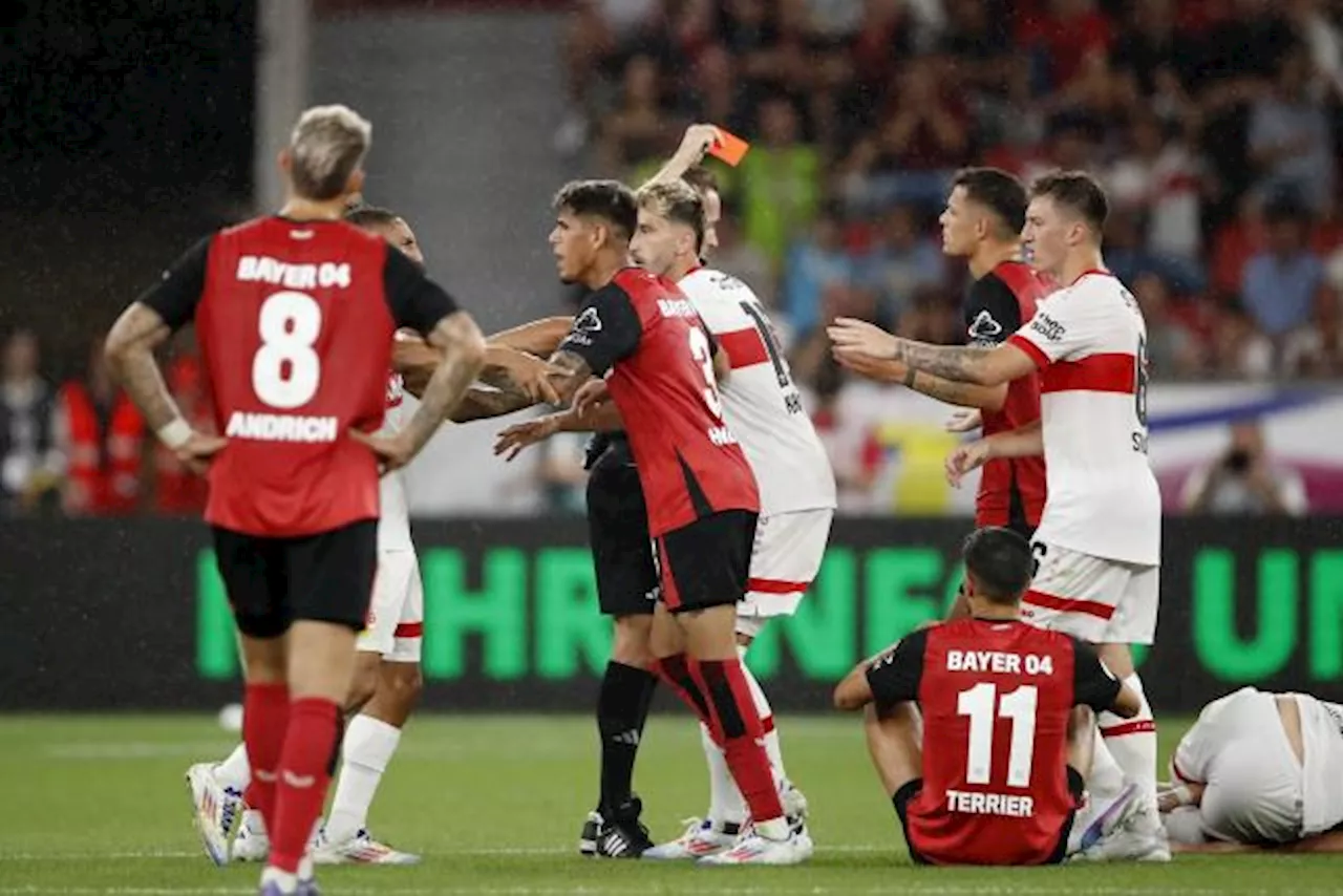 Malgré l'exclusion de Martin Terrier, Leverkusen s'offre déjà son premier trophée de la saison