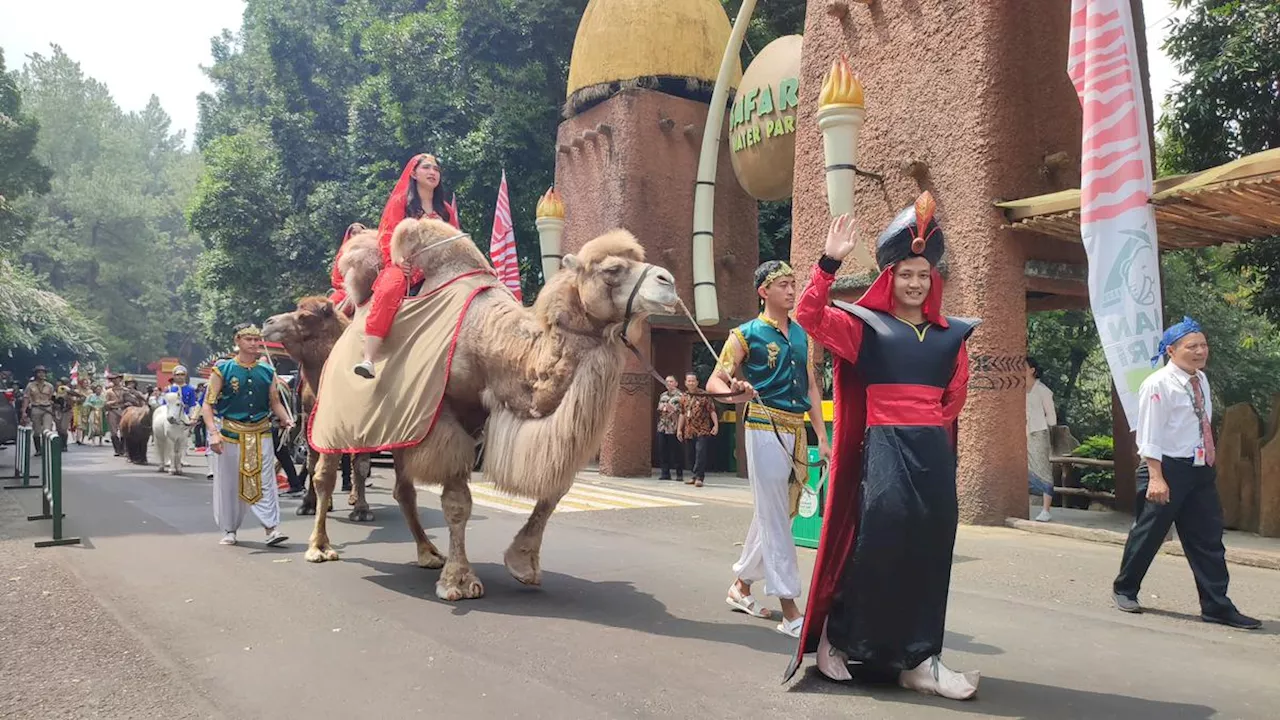 Taman Safari Bogor Meriahkan HUT ke-79 RI dengan Parade Satwa dan Budaya