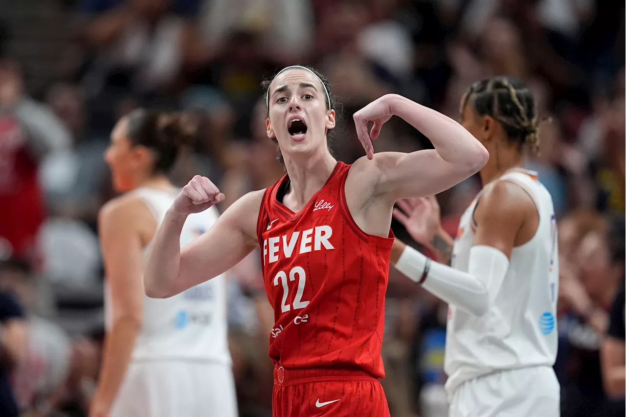 Caitlin Clark scores 29 to help Fever fend off furious Mercury rally